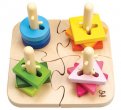 Hape - Kreatives Steckpuzzle