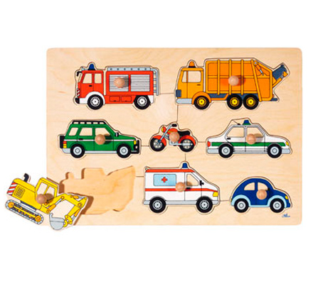 goki - Puzzle Verkehrsmittel - zum Schließen ins Bild klicken