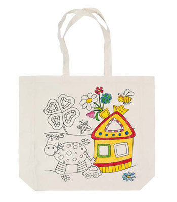 goki - Baumwolltasche Bauernhof - zum Schließen ins Bild klicken