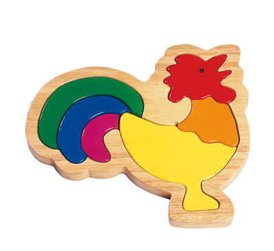 goki - Puzzle Hahn - zum Schließen ins Bild klicken
